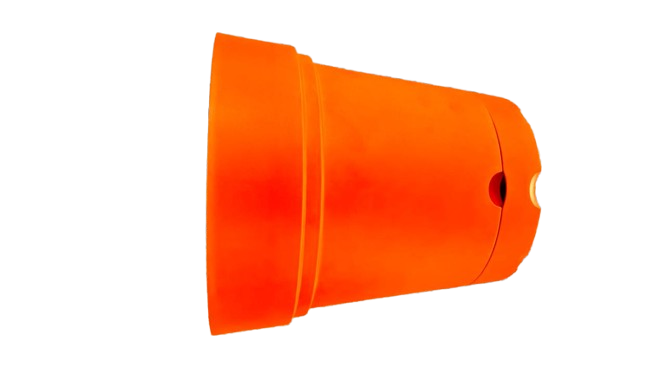 Half-Round Plant Pot