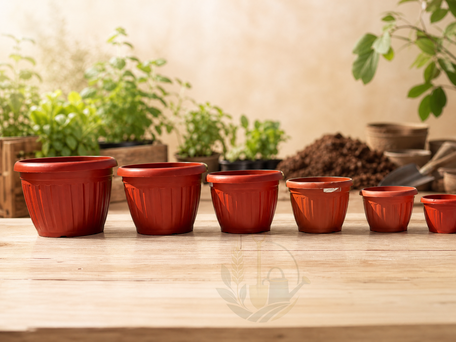 German-Style Plant Pot - Khorshid or Makkah