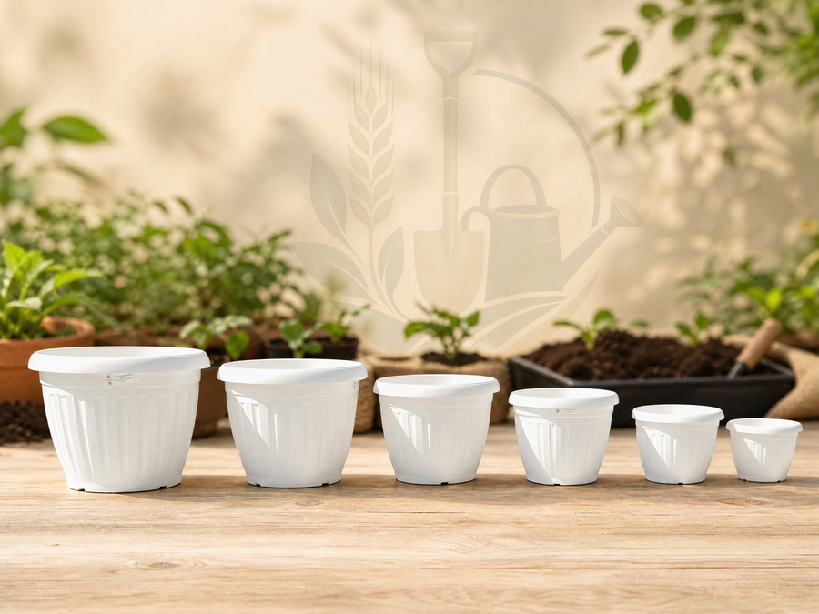 German-Style Plant Pot - Khorshid or Makkah