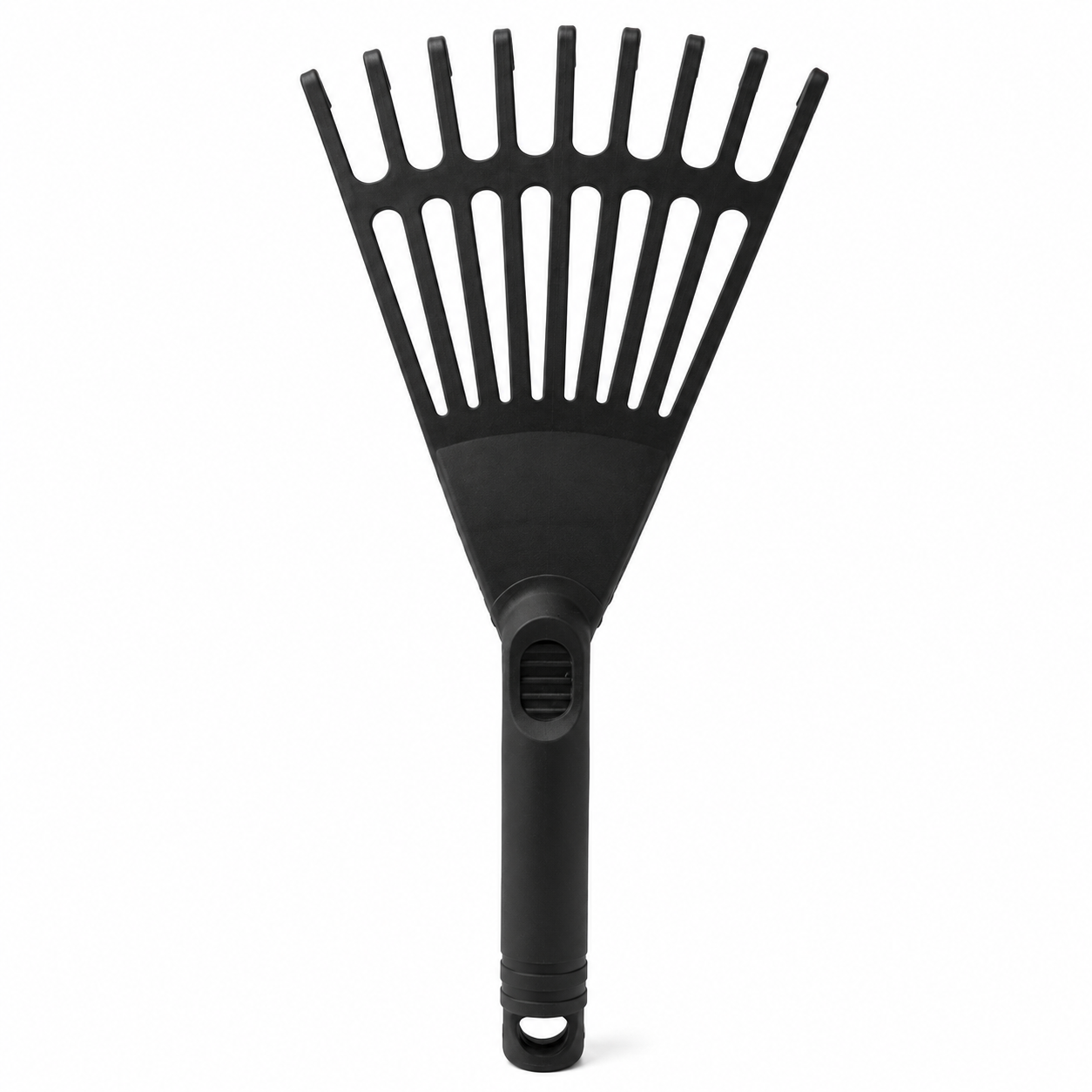 Plastic Hand Rake – Black